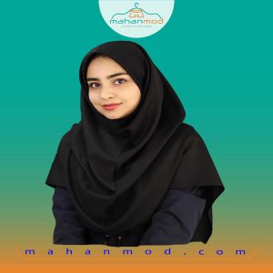 مقنعه نخی بروجرد مشکی