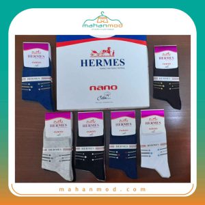 جوراب مردانه کوتاه مارک HERMES