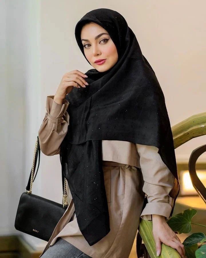 روسری اسلپ نگین دار
