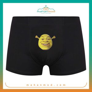 شورت نیم پا مردانه طرح شرک