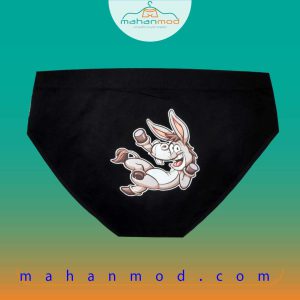 شورت مردانه اسلیپ طرح خر شرک