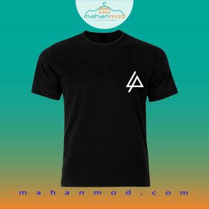 تیشرت مردانه مشکی طرحLinkin Park