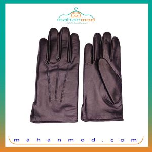 Men's-brown-leather-gloves
