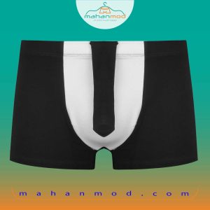 شورت مردانه فانتزی کرواتی مشکی